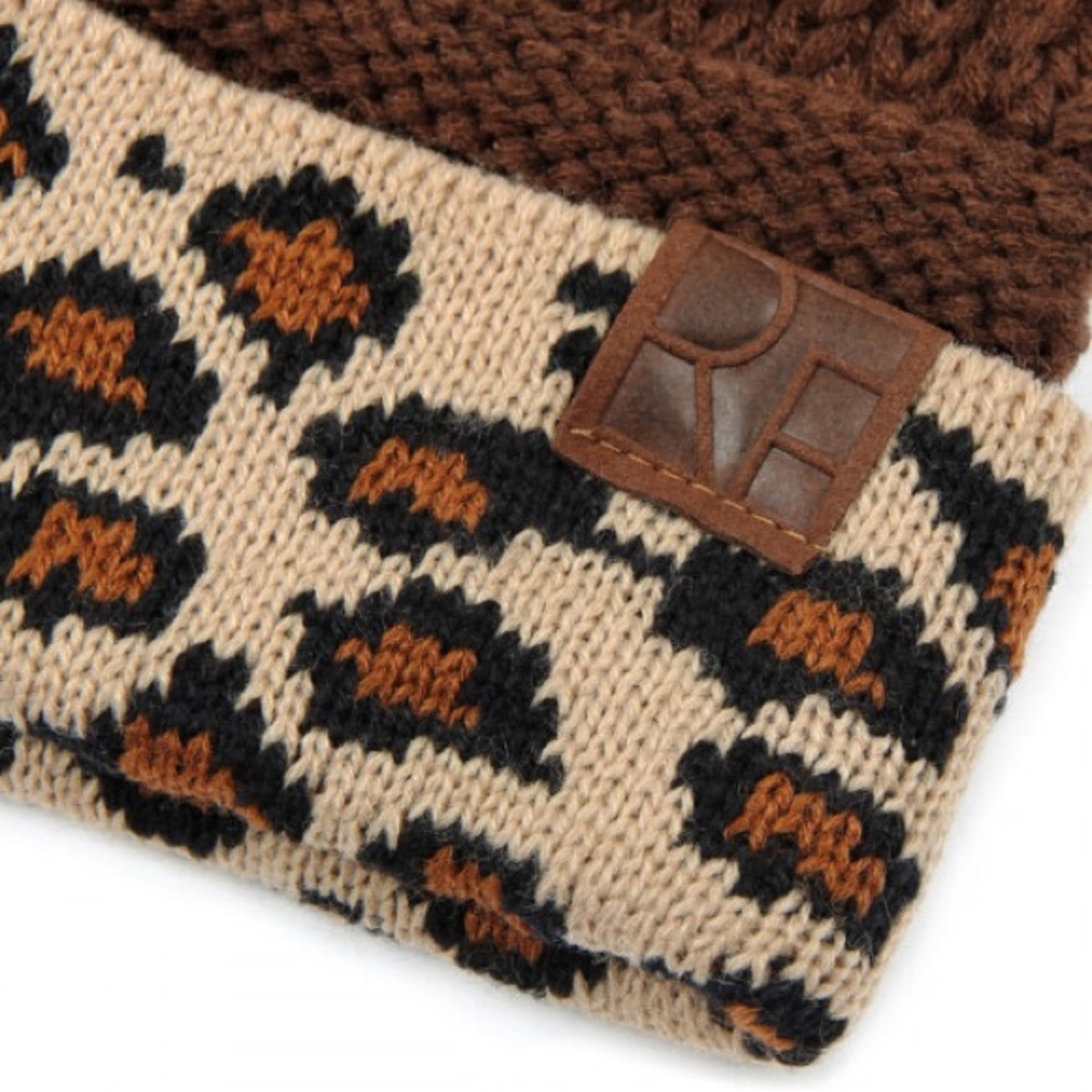 🔥Leopard Winter Hat - Picture 2 of 2